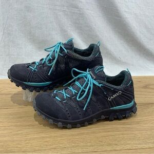 AKU Alterra Lite GTX Blue Gore-Tex Hiking Shoes Women’s Size 6